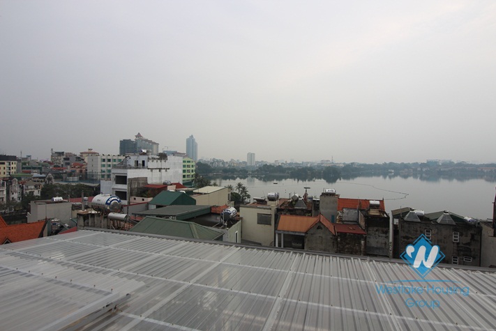 Nice and new one bed apartment for rent on Yen Phu island, Tay Ho